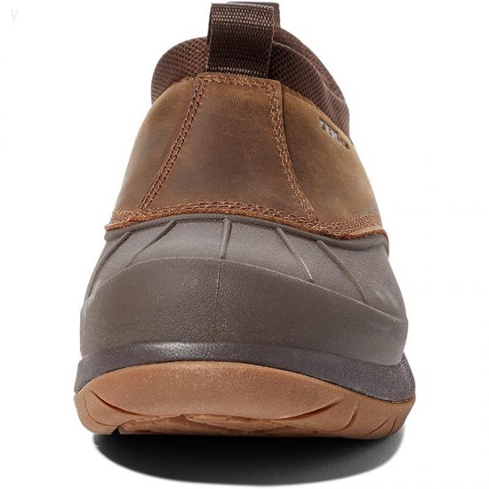 L.L.Bean Storm Chaser Shoe 5 Slip-On Toasted Coconut/Bean Boot Brown ID-QM2paIyQ