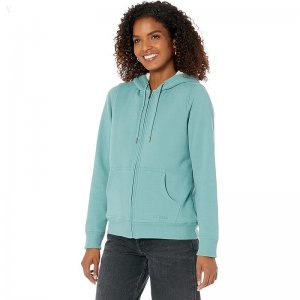 L.L.Bean 1912 Sherpa-Lined Hoodie Sea Pine ID-QhelNHJr