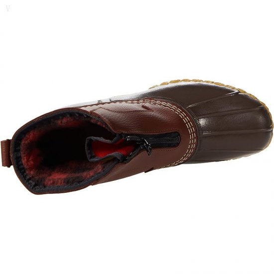 L.L.Bean Bean Boot 8\\ Maple/BBB/Gum/Rust Orange Plaid ID-A3JYzGpS