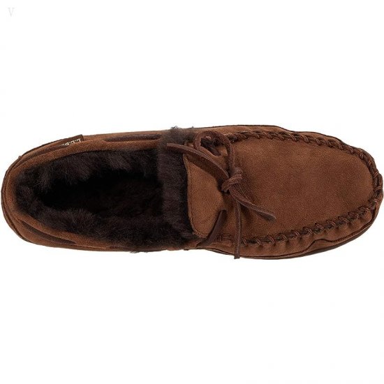 L.L.Bean Wicked Good Moccasins Chocolate Brown ID-GtdJ5QGH