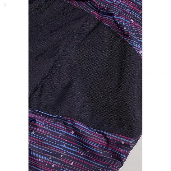 L.L.Bean Cold Buster Bib Print (Little Kids) Deepest Blue Stars and Stripes ID-N0cpqXPB