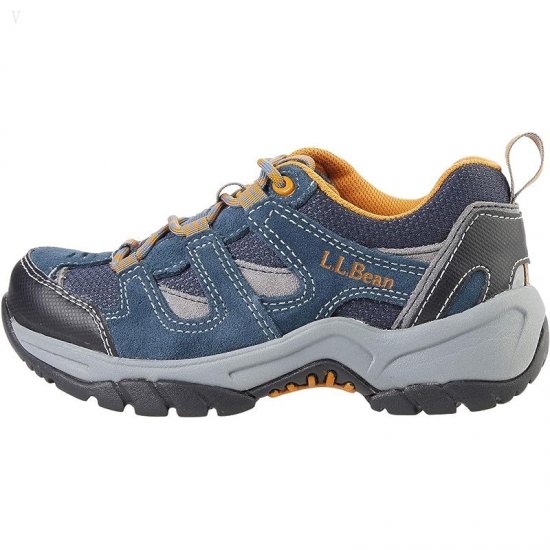L.L.Bean Trail Model Hiker Low (Toddler/Little Kid/Big Kid) Carbon Navy ID-81AWm7LZ
