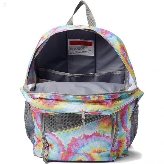 L.L.Bean Kids Deluxe Backpack Print Multi Tie-Dye Print ID-9SVtzWgV