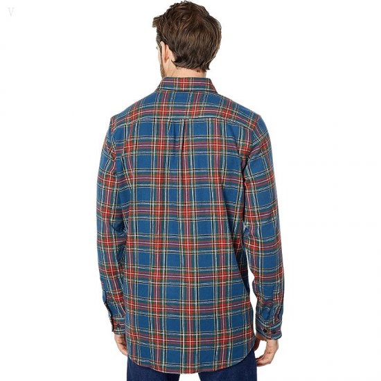 L.L.Bean Scotch Plaid Flannel Traditional Fit Shirt - Tall MacBeth Old Colours ID-fbsZYvRM