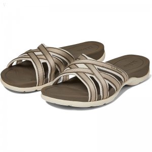L.L.Bean Boothbay Sandal Slide Dark Cement ID-DoPpIm5A