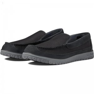L.L.Bean All Week Slipper Mocs Black ID-2VqmK9RV