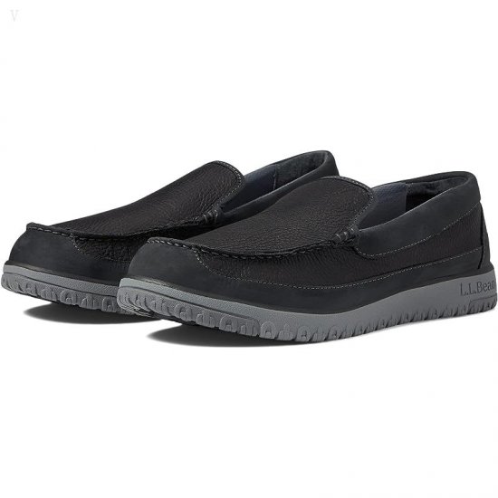 L.L.Bean All Week Slipper Mocs Black ID-2VqmK9RV