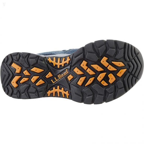 L.L.Bean Trail Model Hiker Low (Toddler/Little Kid/Big Kid) Carbon Navy ID-dCiyuf5h