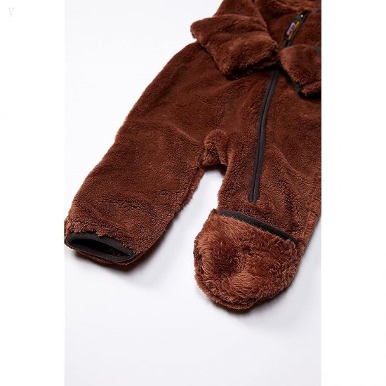 L.L.Bean Hi-Pile Fleece Bunting (Infant) Dark Barley ID-et3URTH5