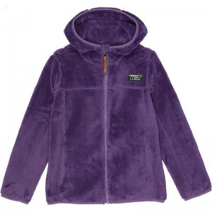 L.L.Bean Hi-Pile Fleece (Big Kids) Muted Purple ID-mpkKrey7