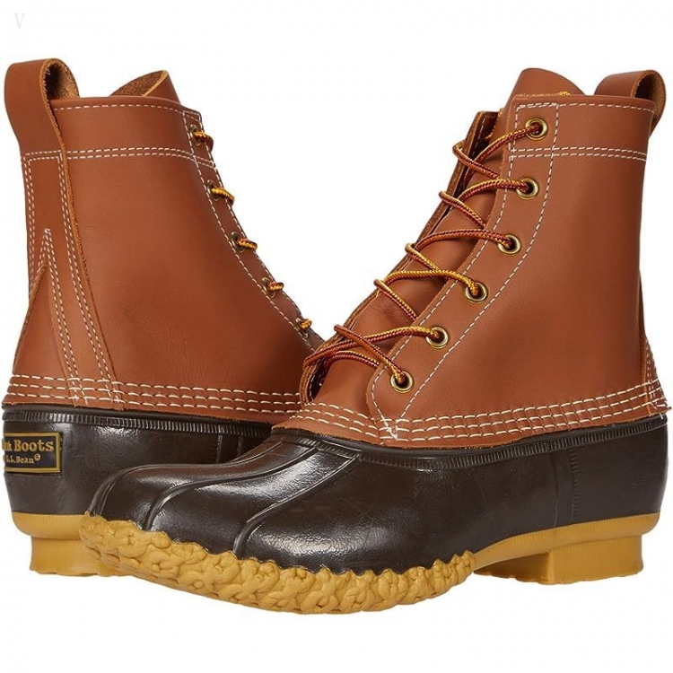 L.L.Bean 8\ Tan/Brown ID-B7gTTcAp - Click Image to Close