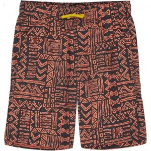 L.L.Bean Stowaway Shorts Print (Big Kids) Ember Geo ID-Yes7IG7z