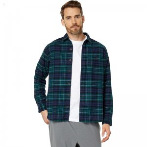 L.L.Bean BeanFlex All Season Flannel Shirt Long Sleeve Traditional Fit MacCallum ID-0BtakcMy