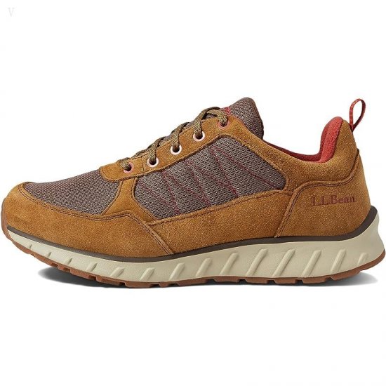 L.L.Bean Snow Sneaker 5 Low Water Resistant Insulated Lace-Up Dark Cocoa/Dark Earth ID-JdlcFilV