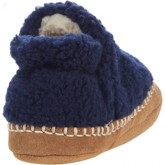 L.L.Bean Cozy Slipper Bootie (Toddler) Bright Navy ID-1VnZASEH
