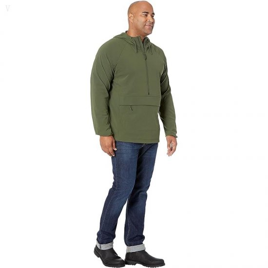 L.L.Bean Venture Stretch Anorak - Tall Forest Shade ID-HtE7OTrS