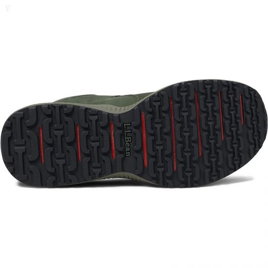 L.L.Bean Dirigo Trail Sneaker Boot Water Resistant Forest Shade/Dusty Olive ID-YOvsB2I6