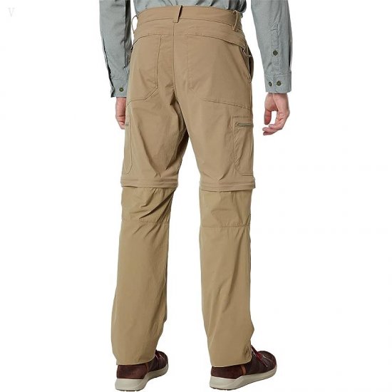 L.L.Bean Cresta Hiking Zip Off Pants Dark Driftwood ID-IN9EJAuE