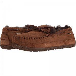 L.L.Bean Wicked Good Moccasins Chocolate Brown ID-GtdJ5QGH