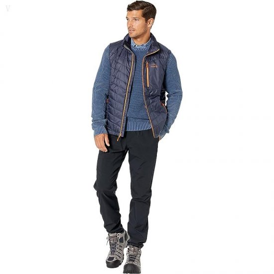 L.L.Bean Primaloft Packaway Vest Carbon Navy ID-1HGlABLY