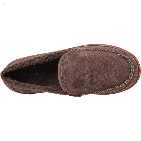 L.L.Bean Mountain Slippers Bean Boot Brown ID-lcA0sN10
