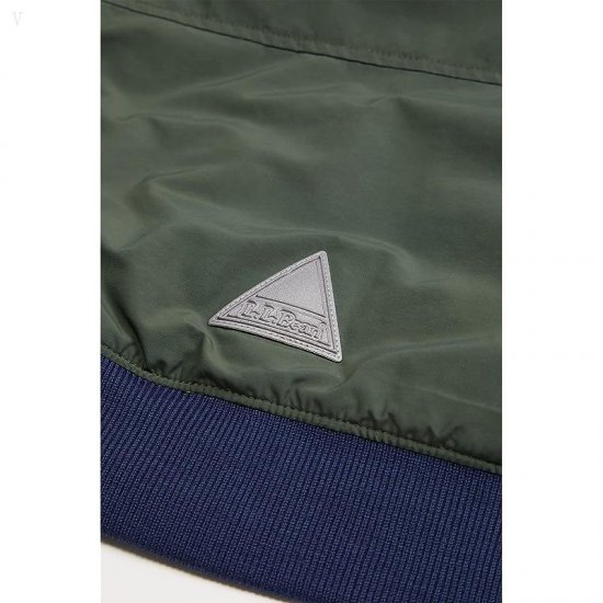 L.L.Bean Warm Up Insulated Jacket (Big Kids) Thyme ID-4vgogxGR