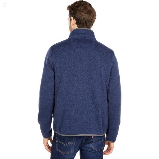 L.L.Bean Sweater Fleece Pullover Bright Navy ID-aFGTqRhq
