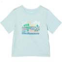 L.L.Bean Graphic Tee Short Sleeve Glow in The Dark (Toddler) Cool Sea Blue Adventure ID-VioqD5A4