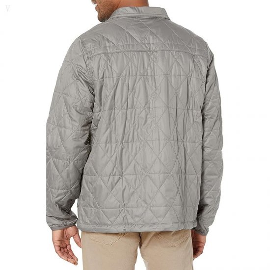 L.L.Bean Katahdin Insulated Shirt Jacket Regular Graphite/Shale Gray ID-aIJnNKiV
