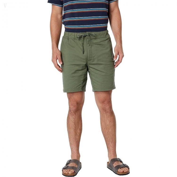L.L.Bean Explorer Ripstop Shorts Deep Olive ID-MA1Or1Ut - Click Image to Close