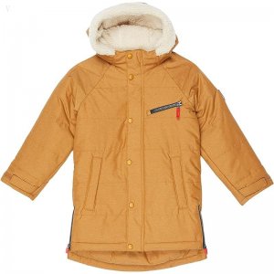 L.L.Bean Winter Warmer Insulated Parka (Little Kids) Saddle ID-KYL9faBN