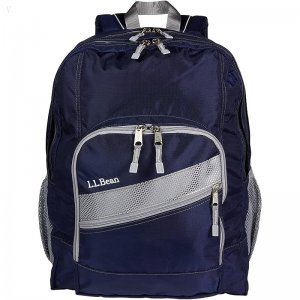 L.L.Bean Kids Deluxe Backpack Navy ID-wGuYgCaQ