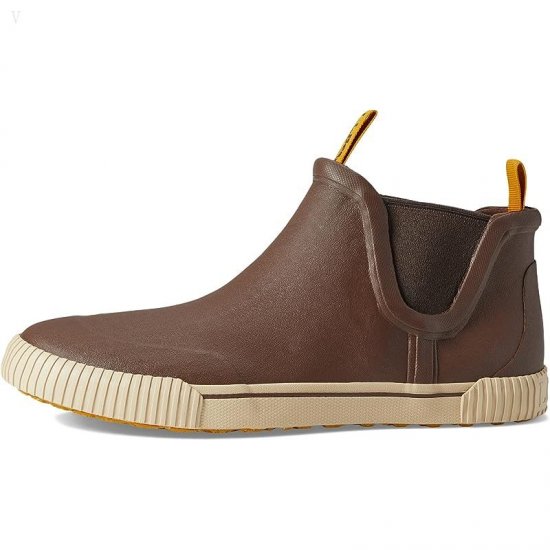 L.L.Bean Wellie Sport Rubber Chelsea Dark Cocoa ID-uzJ18slw
