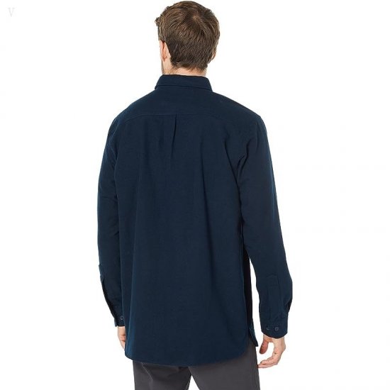 L.L.Bean Chamois Shirt Regular Navy ID-gdpghZum