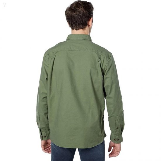 L.L.Bean BeanFlex Twill Shirt Long Sleeve Traditional Fit Sage ID-qV0UPgQv
