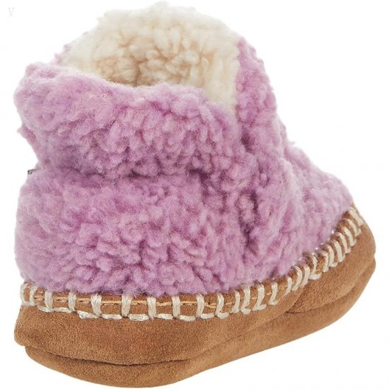 L.L.Bean Cozy Slipper Bootie (Toddler) Mauve Berry ID-m1WOru1C