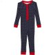 L.L.Bean Organic Cotton Fitted One-Piece (Toddler) Classic Navy Bird's Eye ID-RjcQWLW2