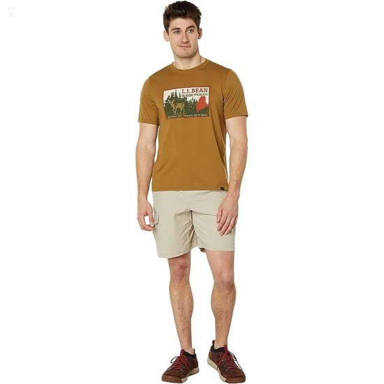 L.L.Bean Hunter\'s Graphic Tee Regular Fatigue Green ID-iH2MKgnH