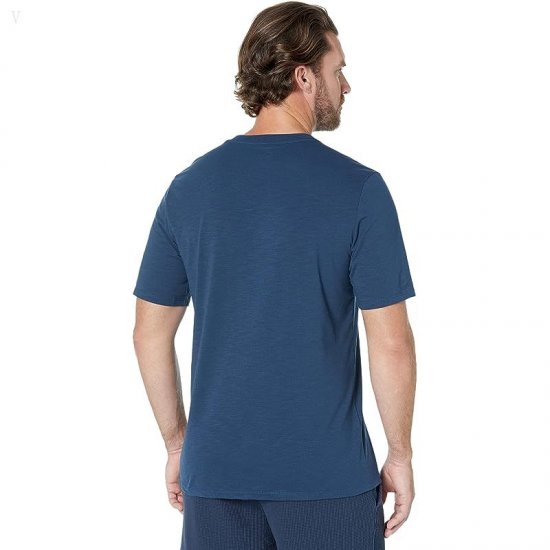 L.L.Bean Explorer Slub Tee Short Sleeve - Tall Nautical Navy ID-Yl4QYZk2