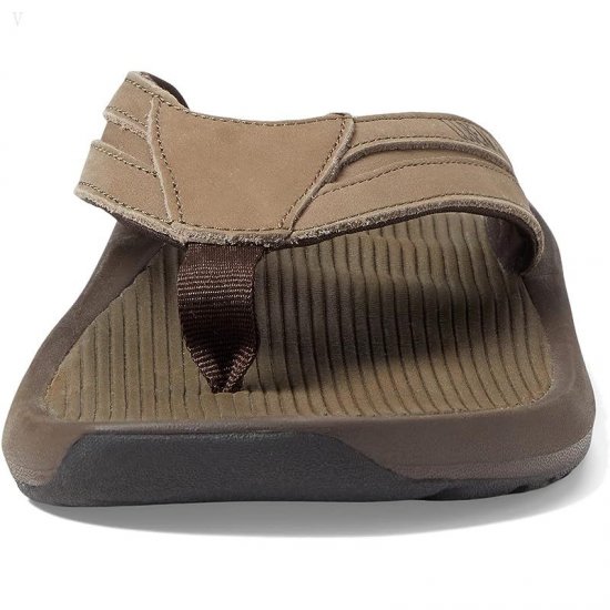 L.L.Bean Swift River Flip-Flop Sandal Gunsmoke ID-V6doB6BP