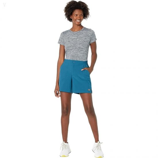 L.L.Bean Stretch UPF Shorts 6\\ Deepwater Blue ID-0QGAzeB7