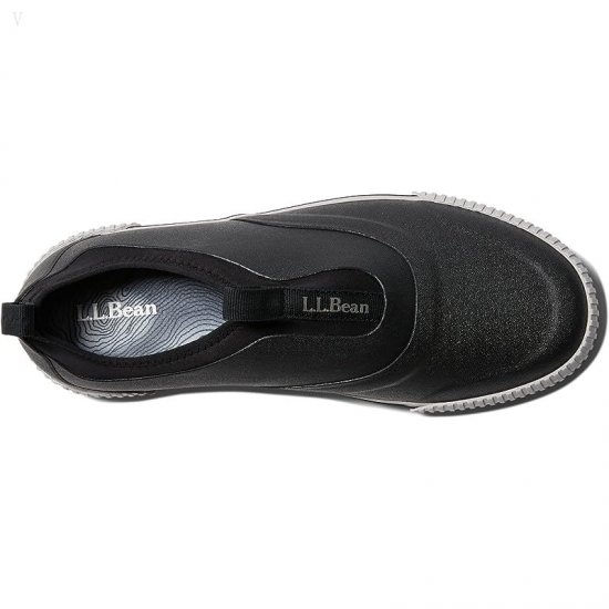 L.L.Bean Wellie Sport Shoe Slip-On Black ID-ULT4fQiZ