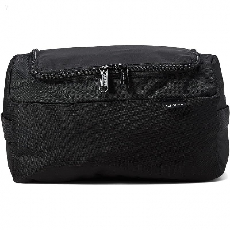 L.L.Bean Personal Organizer Toiletry Kit Black ID-TTPG0mOh - Click Image to Close