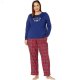L.L.Bean Plus Size Camp Pajama Set Deep Marine Blue ID-ingFMuzU L.L.Bean Plus Size Camp Pajama Set Deep Marine Blue ID-ingFMuzU