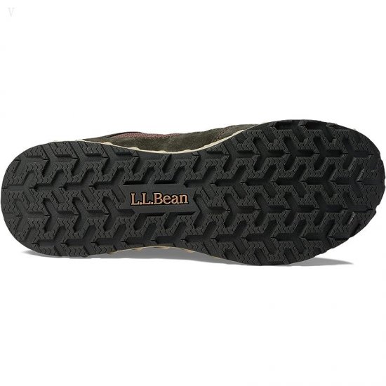 L.L.Bean Snow Sneaker 5 Low Water Resistant Insulated Lace-Up Loden/Dark Earth ID-644qPitO