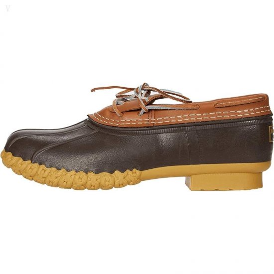 L.L.Bean Bean Boots Rubber Moc Tan/Brown ID-mYQ6df7p