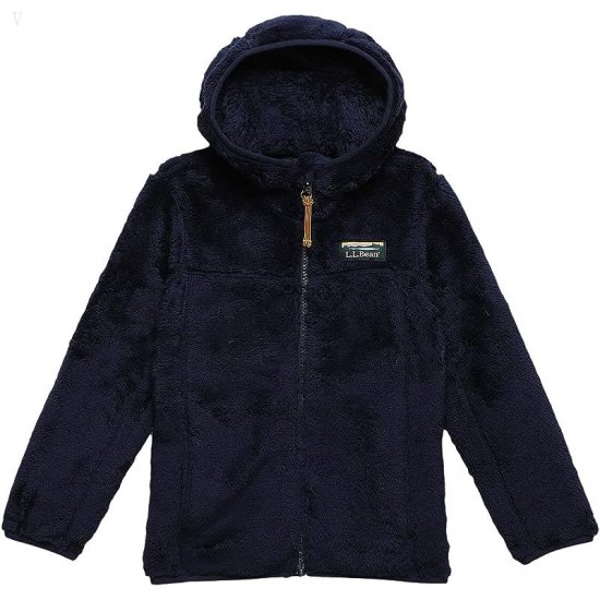 L.L.Bean Hi-Pile Fleece (Little Kids) Bright Navy ID-oKoYI65M