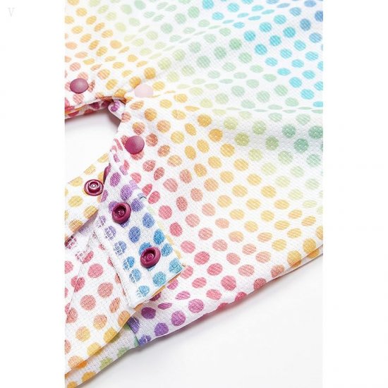 L.L.Bean Wicked Warm Underwear One-Piece Print (Infant) Rainbow Dots ID-oOwVpZfi