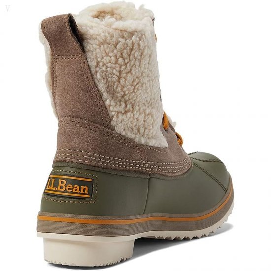 L.L.Bean Rangeley Pac Boot Ankle Water Resistant Insulated Taupe/Natural ID-sLmgT2om