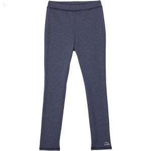 L.L.Bean Mountain Fleece Leggings II (Big Kids) Carbon Navy Heather ID-pvUmxH3B